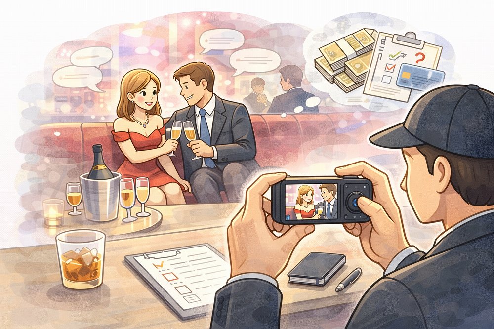 ナイトワーク（ 水商売）潜入調査