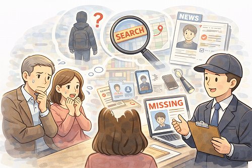 家出人探し調査