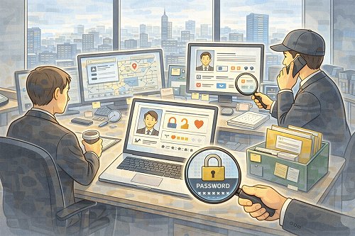 デジタル遺品調査