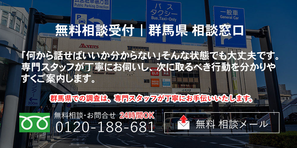 都道府県別調査 群馬県