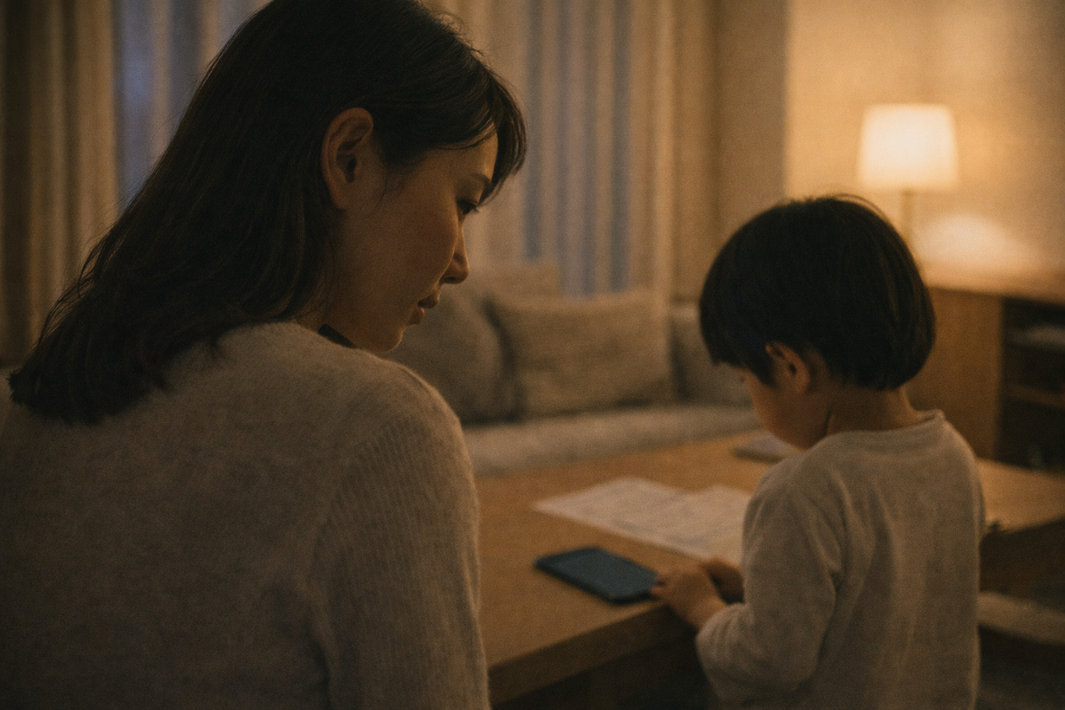 単身赴任中の夫から離婚を求められ悩む女性のイメージ