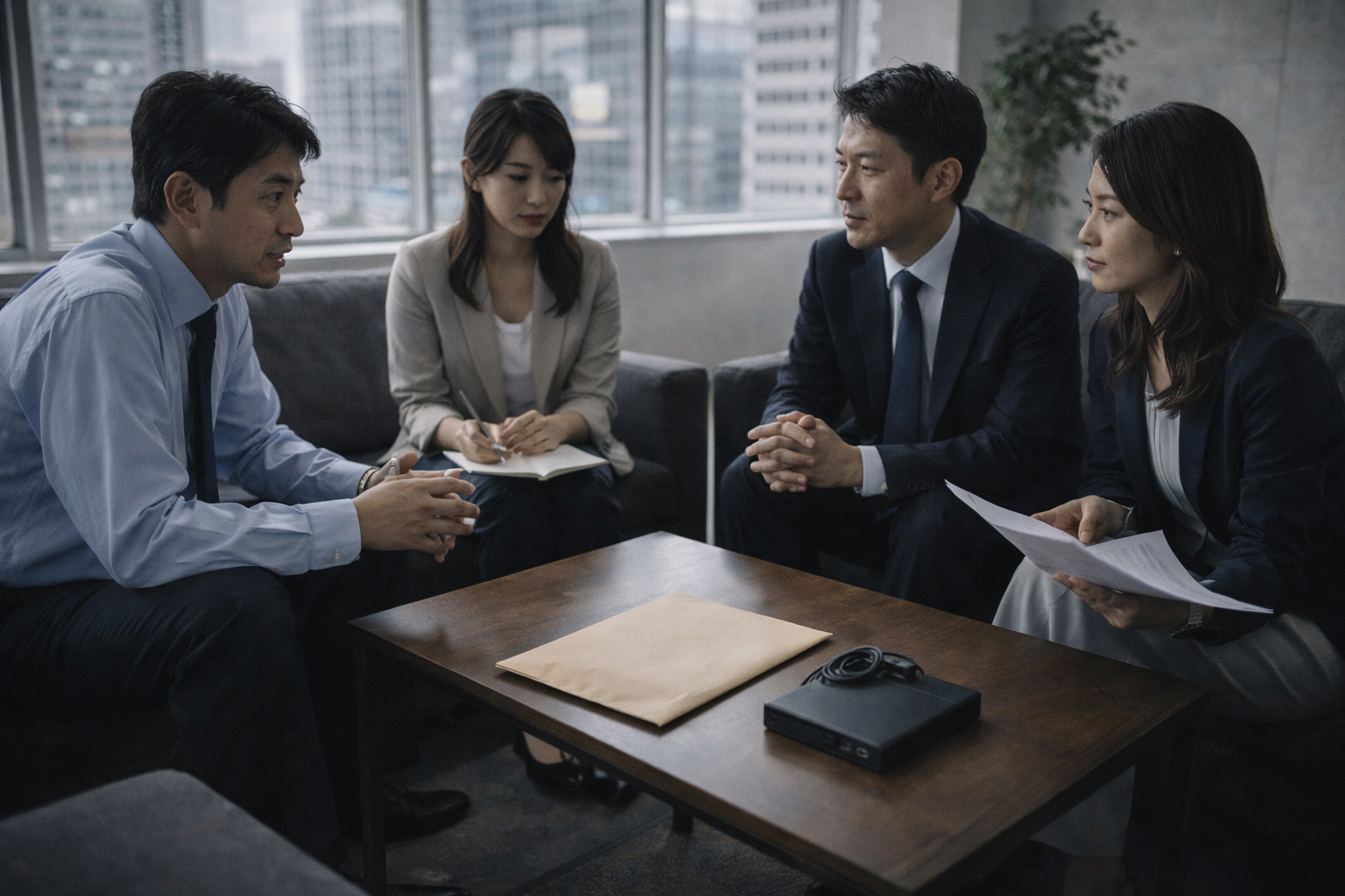 競合企業に情報を不正に流す社員を解雇する