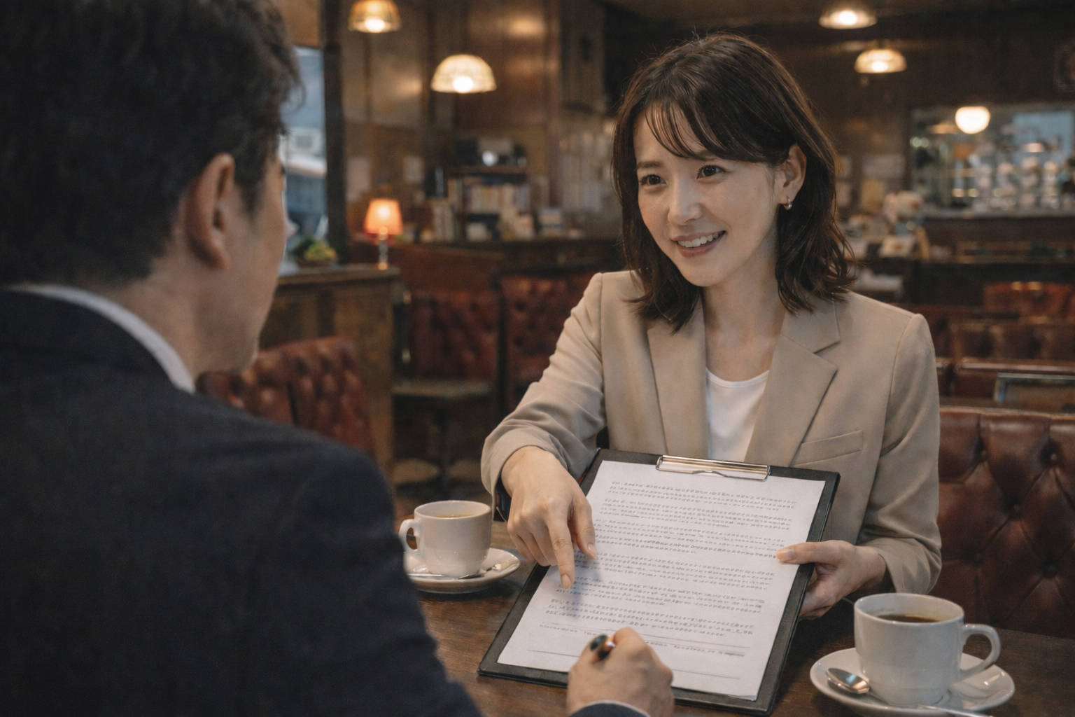 マッチングアプリで勧誘され不安になる男性