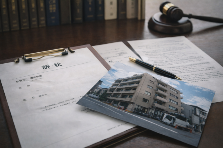 付郵便送達・公示送達の現地調査