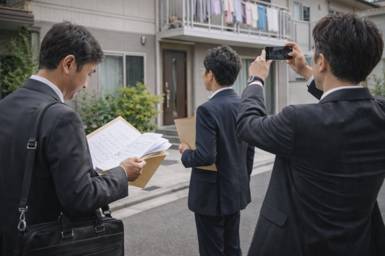 公示送達・付郵便送達の現地調査（住居所調査・居住調査）は興信所へ