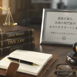 興信所と弁護士が連携して問題解決を目指すイメージ